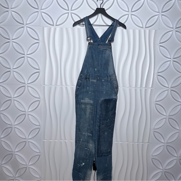Madewell Denim - Madewell Distressed Jean Overalls